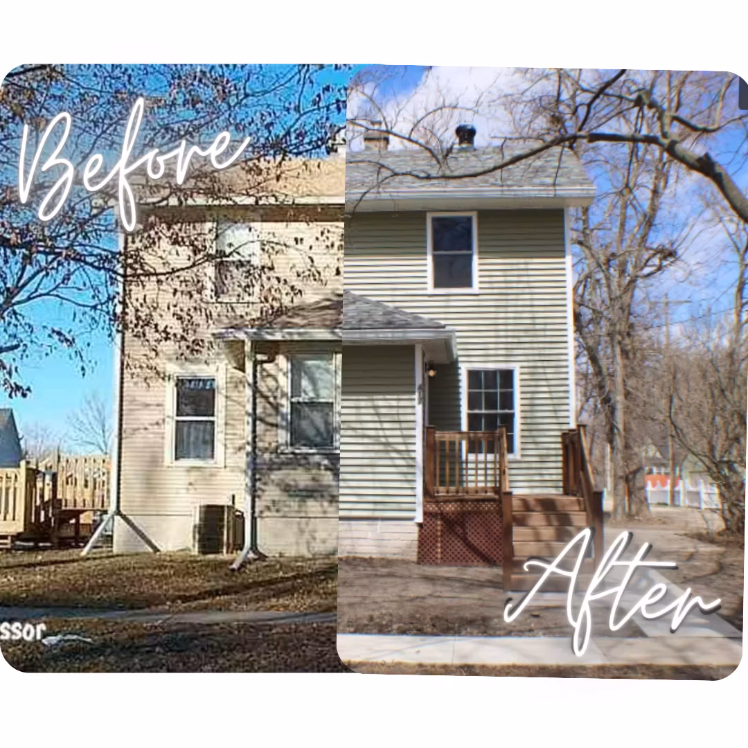 Before and After House